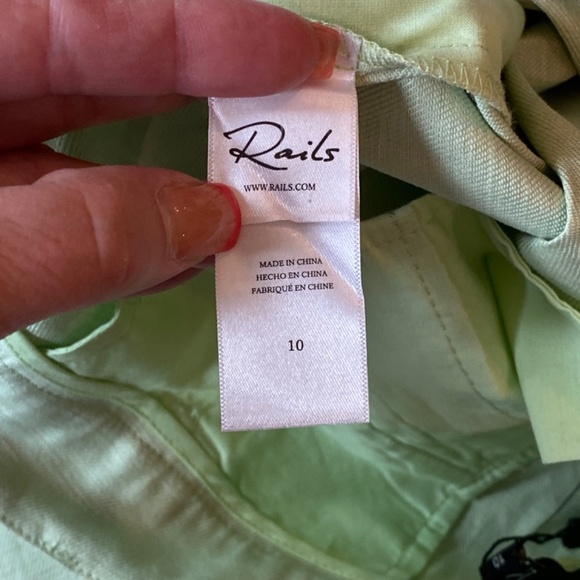 New! Rails Marnie Pant in Apple green nwot 33399 - Picture 12 of 16